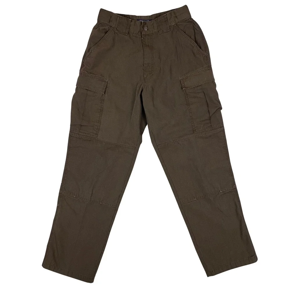 5.11 Tactical 74003 Relaxed Fit TDU Cargo Pant Mens Medium Regular Inseam Brown